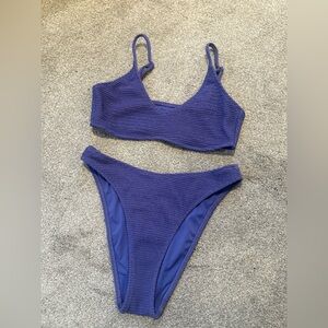 PacSun Deep Purple Bikini Set